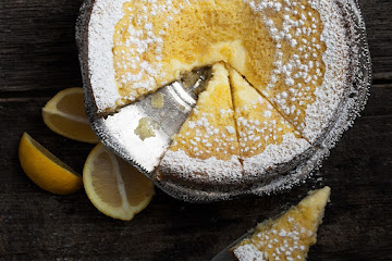 Lemon Cream Butter Cake