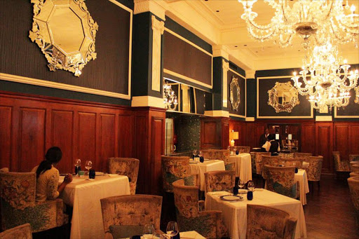 Bombay Brasserie's interior.