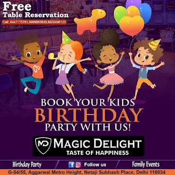 Magic Delight-Taste Of Happiness menu 