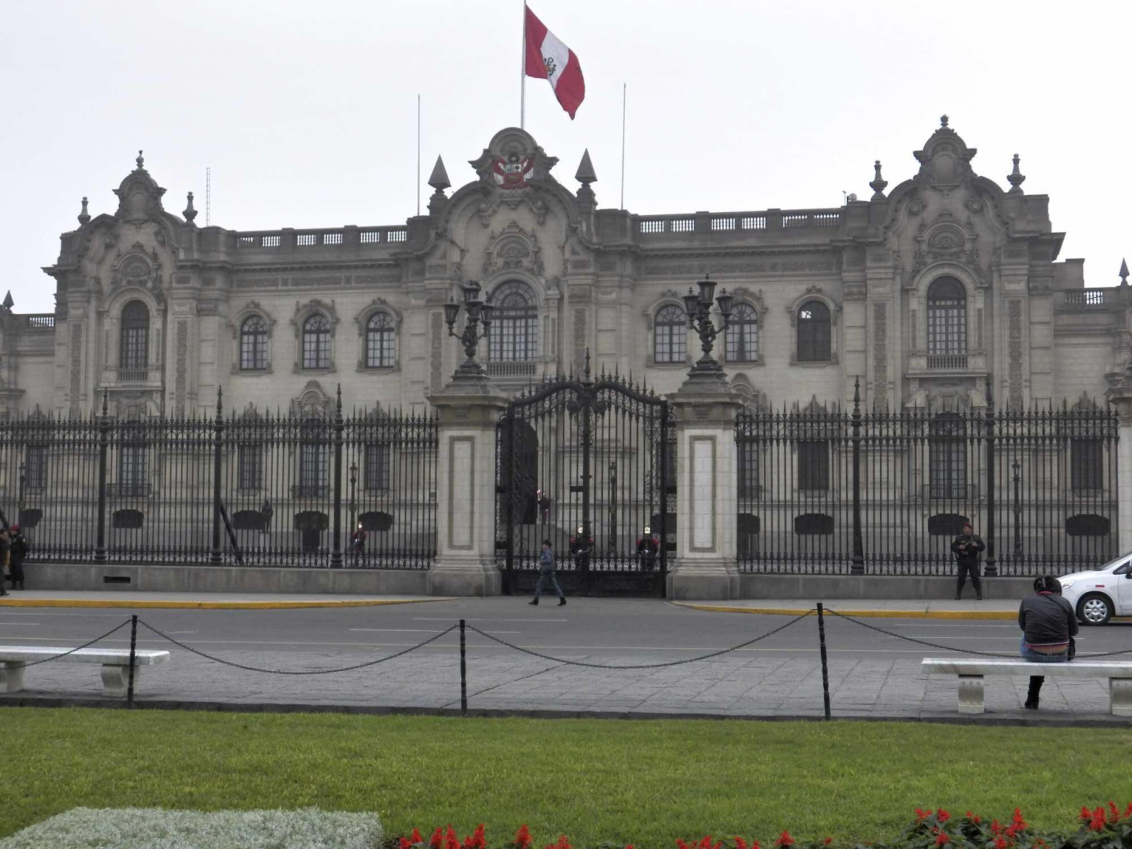 Plaza de Armas, Presidentieel paleis, Lima, Peru