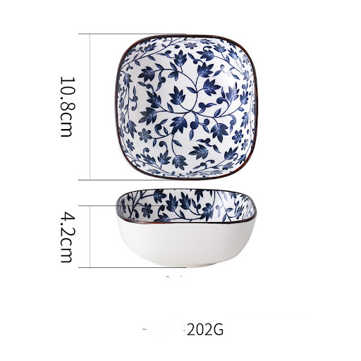 Title 18, Japanese Style Square Dessert Plate for elegant...