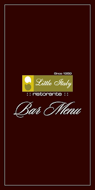 Little Italy menu 1