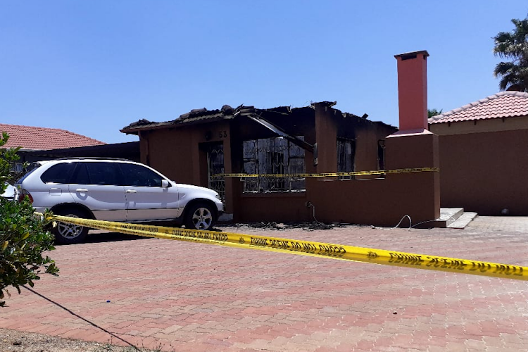 Five people - a six-year-old boy, three young men and a woman in her 40s - died when this Pretoria West home caught fire on Wednesday.