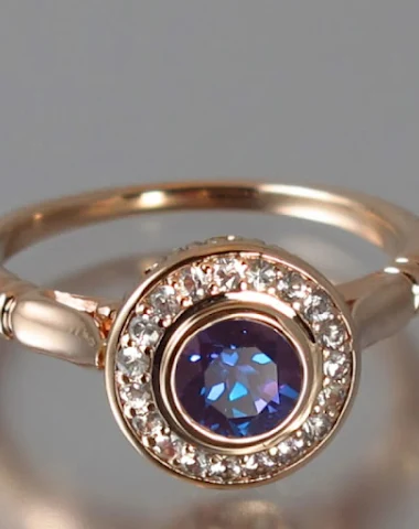 Bague en zircon pour femme Design s - 3