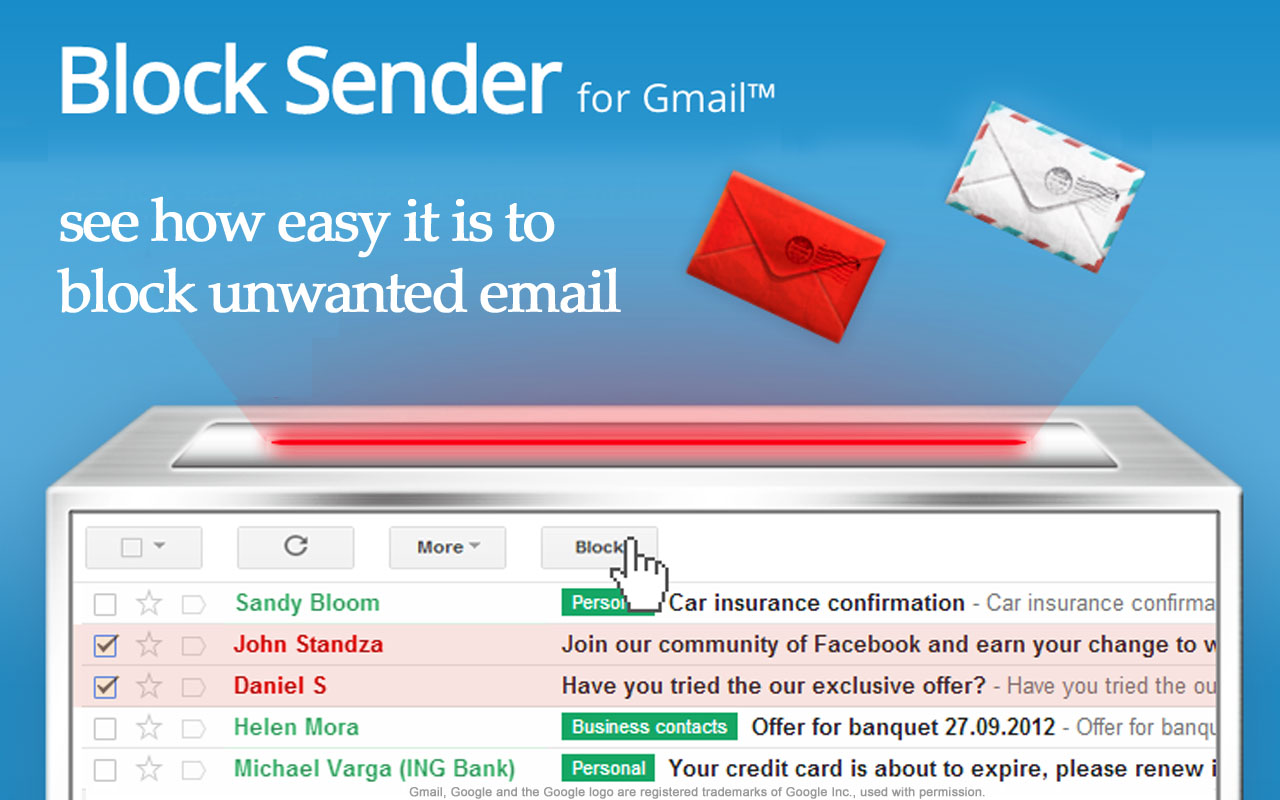 Block Sender Preview image 6