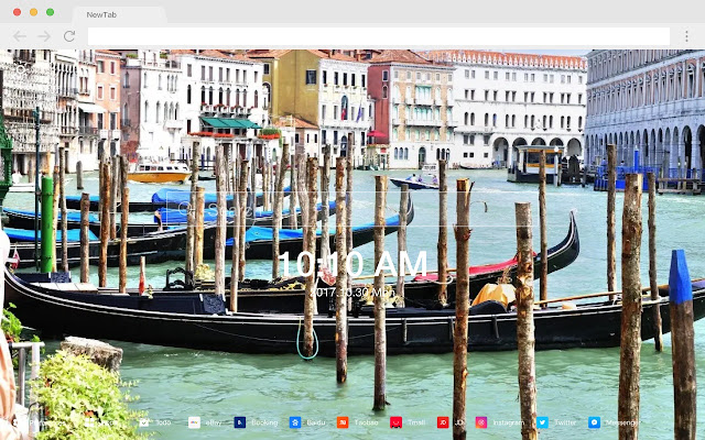 Venice Pop City HD Wallpapers New Tabs Theme