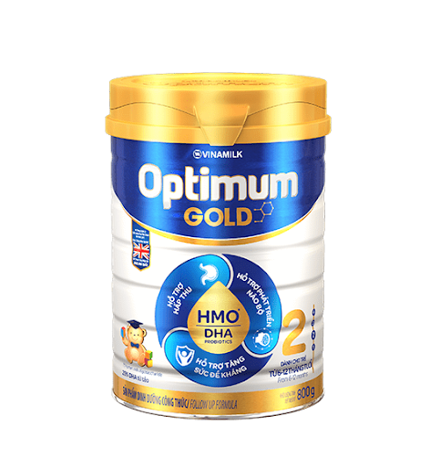 Sữa bột Vinamilk Optimum Gold 2 800g