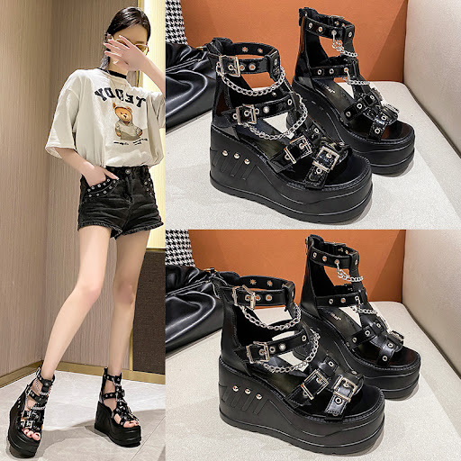 Title 2, Large Size High Heel Sandals for Women, Featuri...