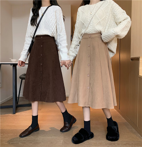 Title 7, A-line Half-length Womens Mid-length High-wais...