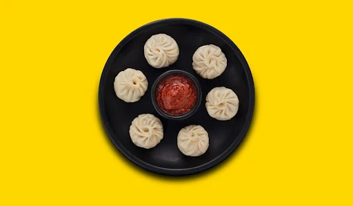 Steamed Veg Momo Bros (6 Pcs)