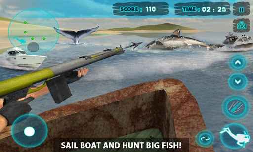 Screenshot Shark Attack Spear Fishing 3D