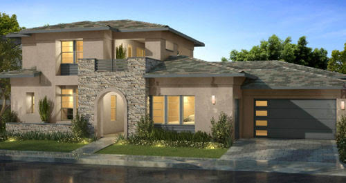 Plan 1X floor plan Belmont at Somerset by The New Homes Company Gilbert AZ 85297