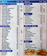 Ajeet Barbeque menu 2