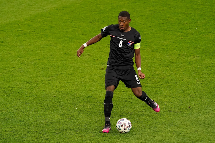 David Alaba fier de rejoindre les huitièmes de finale : "Pouvoir affronter l'Italie à Wembley est un honneur"