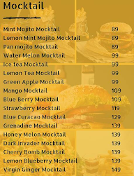 The Burger Village menu 2