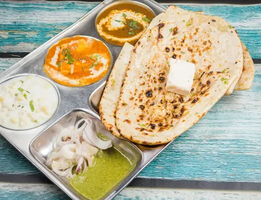 2 Paneer Naan Thali