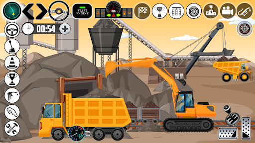 Screenshot Construction Vehicles for Kids