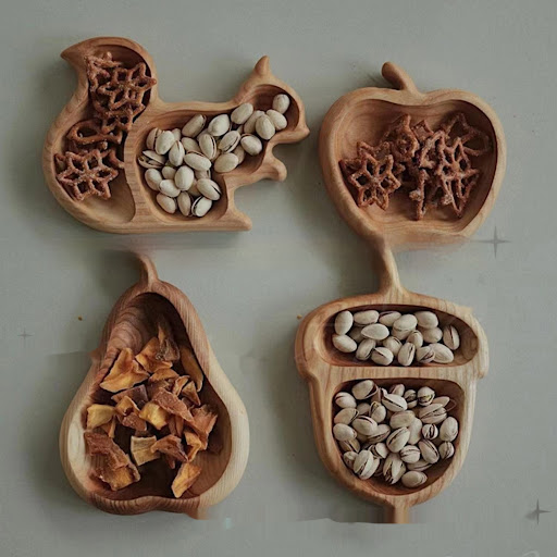 Title 2, Popular Squirrel Chestnut Fruit Plate Provides ...