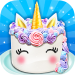 Cover Image of Unduh Unicorn Food - Sweet Rainbow Cake Desserts Bakery 1.4 APK