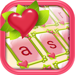 Glossy Pink Keyboard Apk