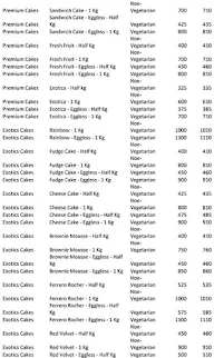 Chocolate Square menu 2