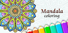 Mandala Coloring Pages- Anti-Stress Henna Mehndi APK