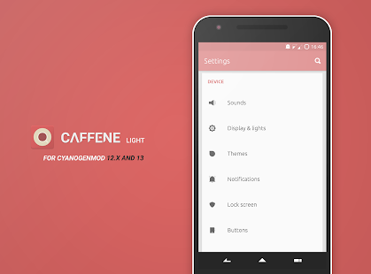 How to mod Caffene Light CM12/13 Theme 1.8.2 apk for bluestacks