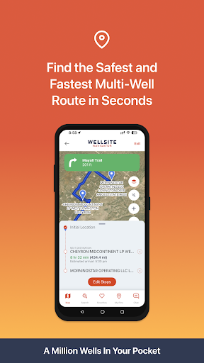 Screenshot Wellsite Navigator