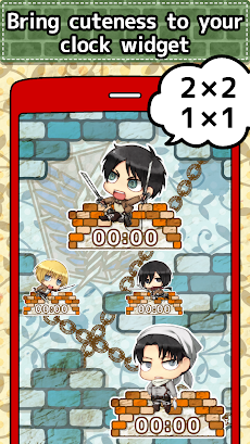 Attack on titan-Clock Freeのおすすめ画像4