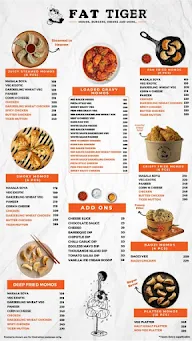 Fat Tiger Ardee Mall menu 1