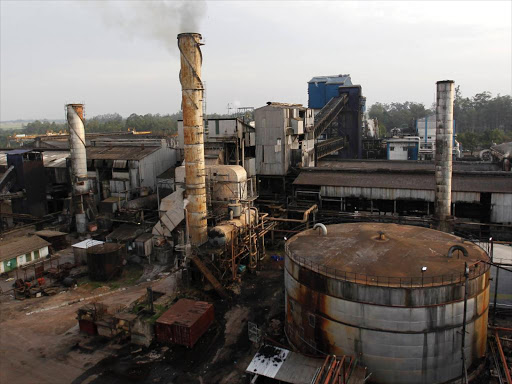 A section of the Mumias sugar factory is pictured in western Kenya February 24, 2015. /REUTERS