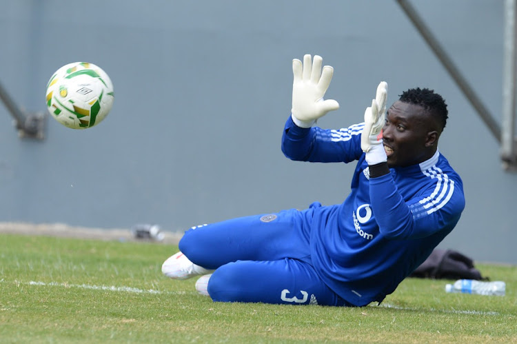 Orlando Pirates goalkeeper Richard Ofori.