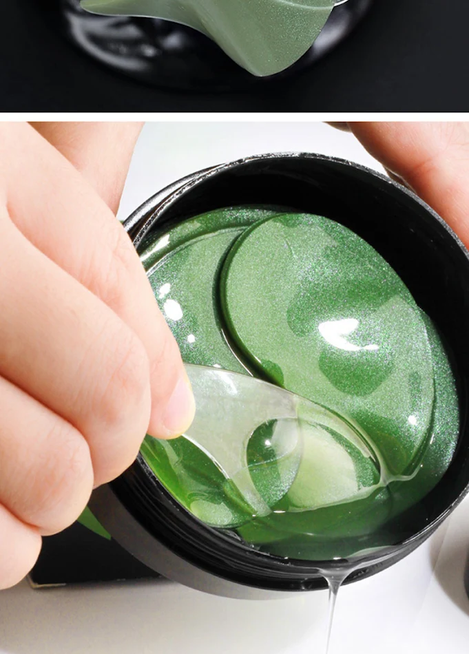 Cerotti Occhi Idratanti con Niacinamide per Rimuovere le Borse. Riduce Occhiaie e Rughe, Dona uno Sguardo Fresco e Luminoso
