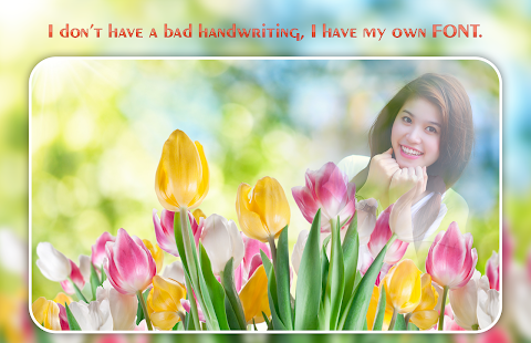 Tulips Flower Photo Editor - náhled