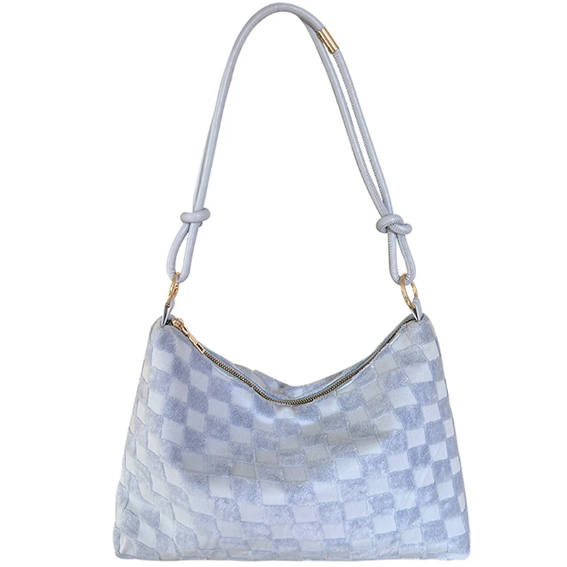 Borsa Tote Portatile Scacchiera Monospalla, Ampia Capacità, Perfetta per Trasportare Tutto Ciò Che Ti Serve con Stile e Comfort