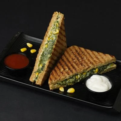 Spinach & Corn Sandwich (Veg)