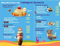 Gourmet Ice cream Cakes by Baskin Robbins menu 7