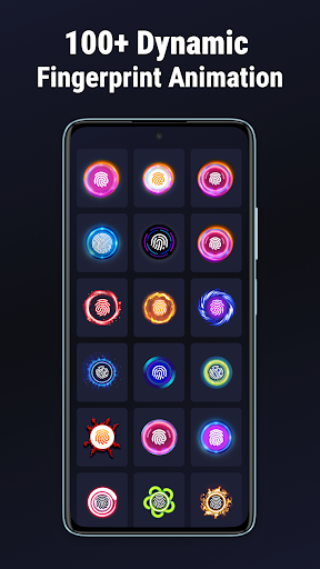 Screenshot Fingerprint Animations Lock