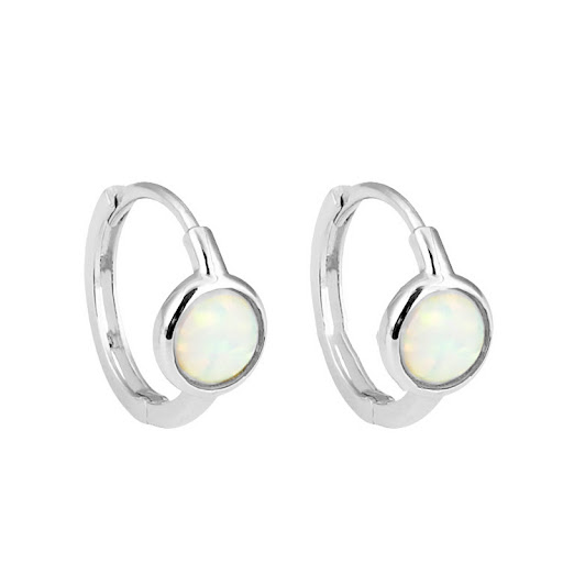 Title 4, Round fashion womens synthetic color opal ston...