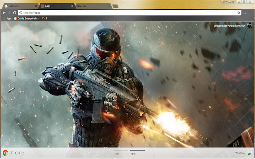 Crysis Super Human Shooter - Gaming Theme