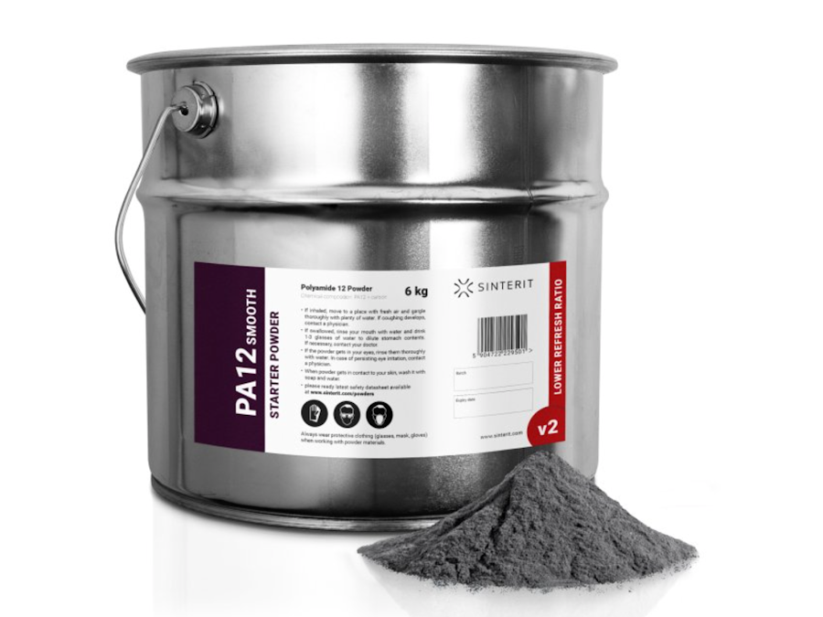 Sinterit PA12 Smooth Starter SLS Powder (4kg)