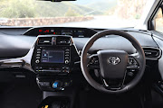 The Prius sports a comfortable and feature-rich cabin.