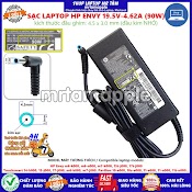 Sạc Laptop Hp Envy 19.5V - 4.62A (90W) Kim Nhỏ Đầu Xanh 4.5*3.0Mm Dành Cho Envy M6 - K000 M6 - N000 M7 - K000 15T - J000 17T - J000