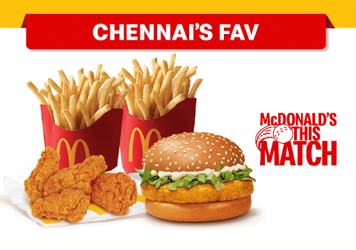 McSpicy Fried Chicken - 2 Pc + 2 Fries (M) + McSpicy Chicken Burger