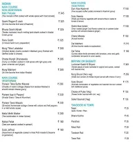 Le Cafe menu 2