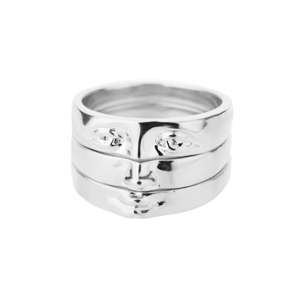Verstelbare ring met Egyptische Afrikaanse koningin bedel voor heren en dames. Een charmant sieraad voor dagelijks gebruik en speciale gelegenheden