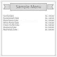 Dhruv Bakers menu 2