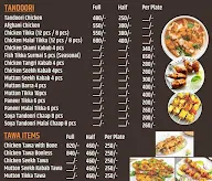 Qureshi Kabab menu 2