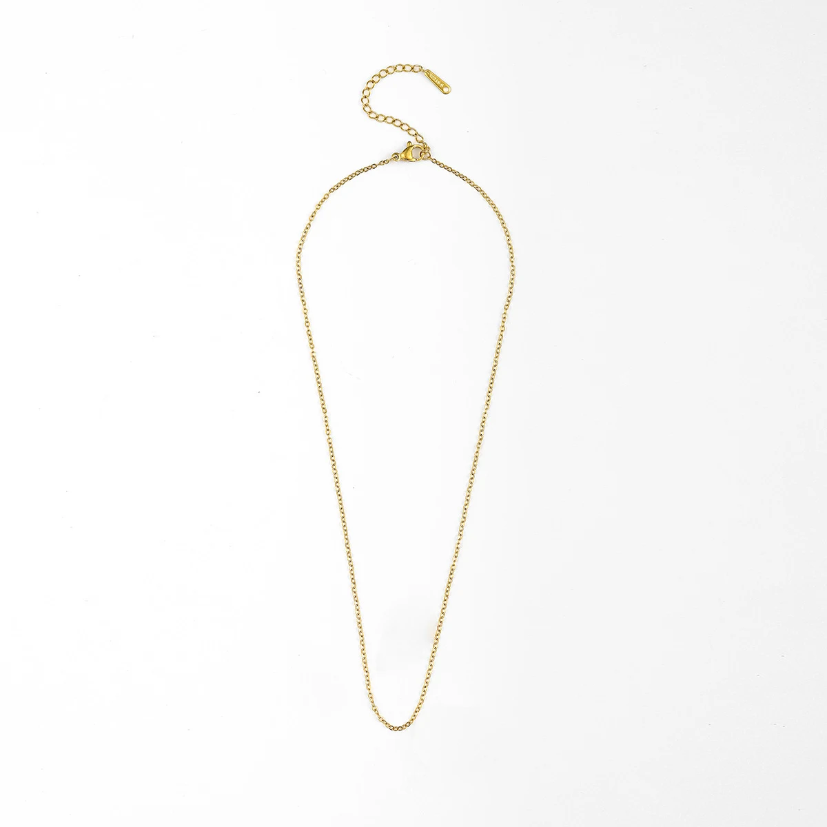 Title 3, Collier femme en acier titane Design de mode Ch...