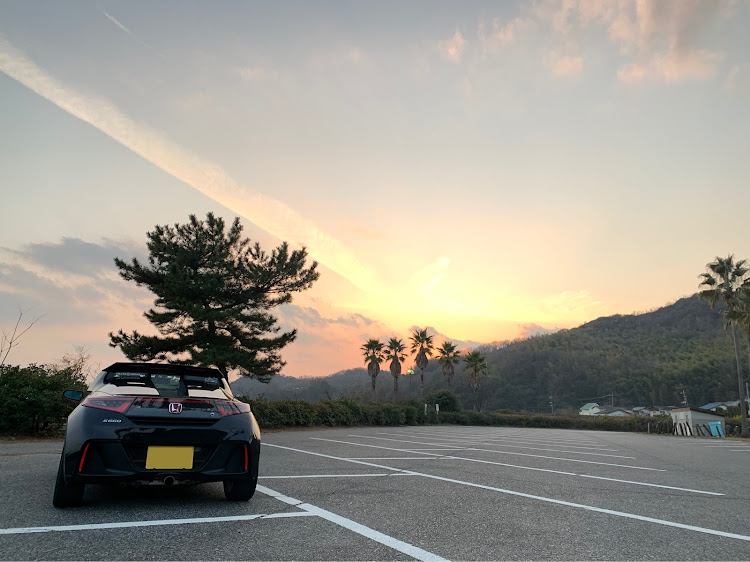 S660のS660・初投稿・沙美海岸・夕焼けに関するカスタム事例の投稿画像1枚目